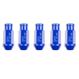 F2 Function & Form Lug Nuts M12x1.25 Blue