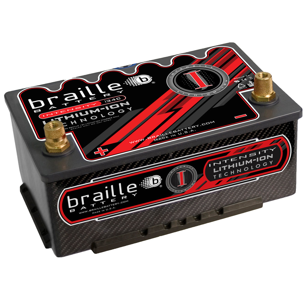 Braille Intensity Carbon Group 34 (low profile) lithium battery i34CE