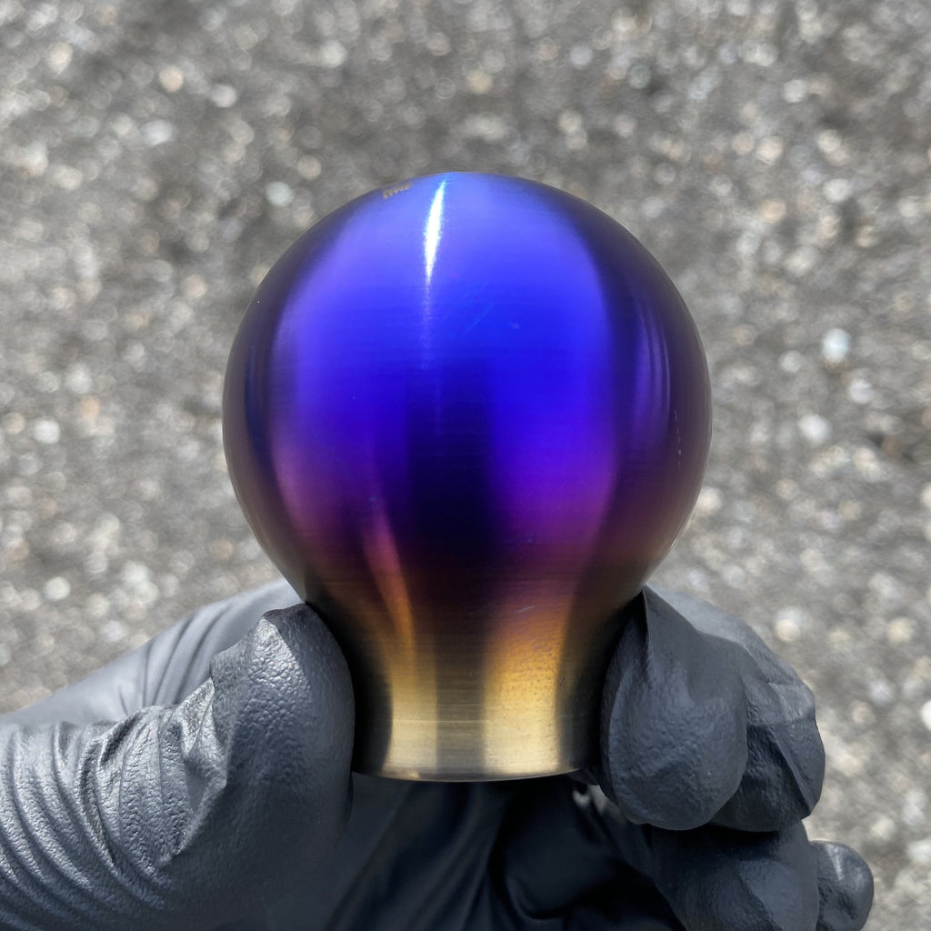 BILLETWORKZ TITANIUM - TORCHED - NO ENGRAVING - MAZDA FITMENT