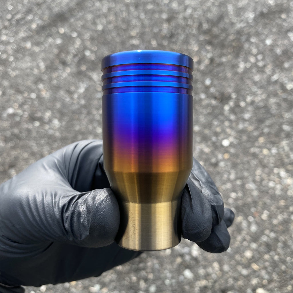 BILLETWORKZ TITANIUM - TORCHED - NO ENGRAVING - MAZDA FITMENT