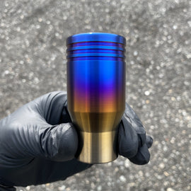 BILLETWORKZ TITANIUM - TORCHED - NO ENGRAVING - MAZDA FITMENT