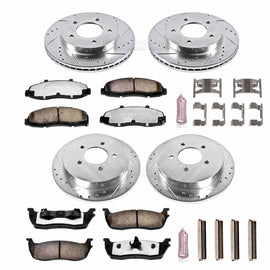 Powerstop  97-03 Ford F-150 Front & Rear Z36 TRUCK & TOW BRAKE UPGRADE KIT