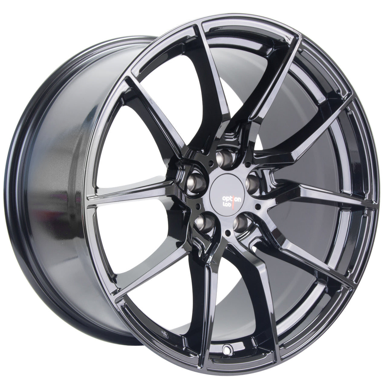 Option Lab Wheels R716 18x8.5 +35 5x114.3 Gotham Black