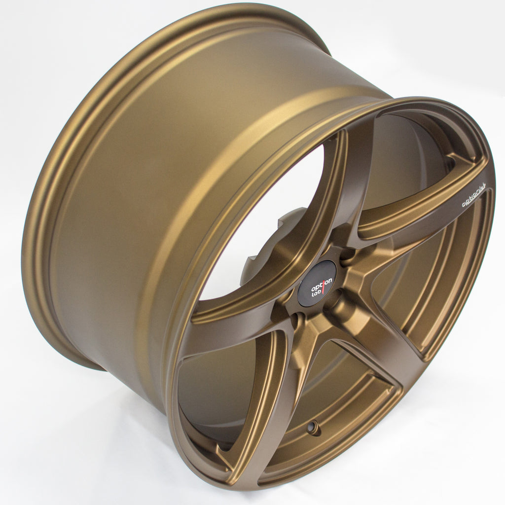 Option Lab Wheels R555 18x8.5 +35 5x114.3 Formula Bronze