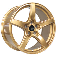 Load image into Gallery viewer, Option Lab Wheels R555 18x9.5 +38 5x114.3 Top Secret Gold