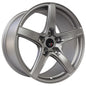 Option Lab Wheels R555 18x8.5 +40 5x108 Noble Grey