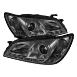 Spyder Lexus IS300 01-05 Projector Headlights Xenon/HID - LED Halo DRL Smoked