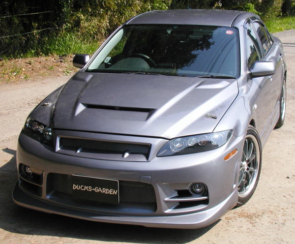 06-07 Mazdaspeed 6 DUCKS-GARDEN Vented Hood