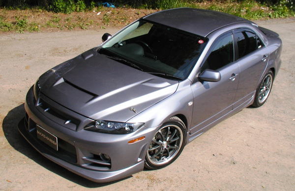 06-07 Mazdaspeed 6 DUCKS-GARDEN Vented Hood