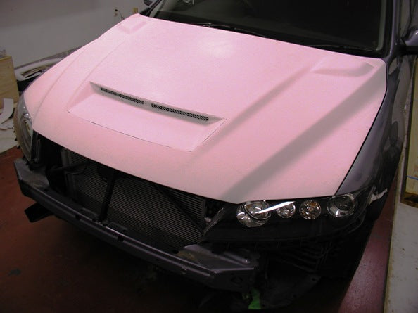06-07 Mazdaspeed 6 DUCKS-GARDEN Vented Hood