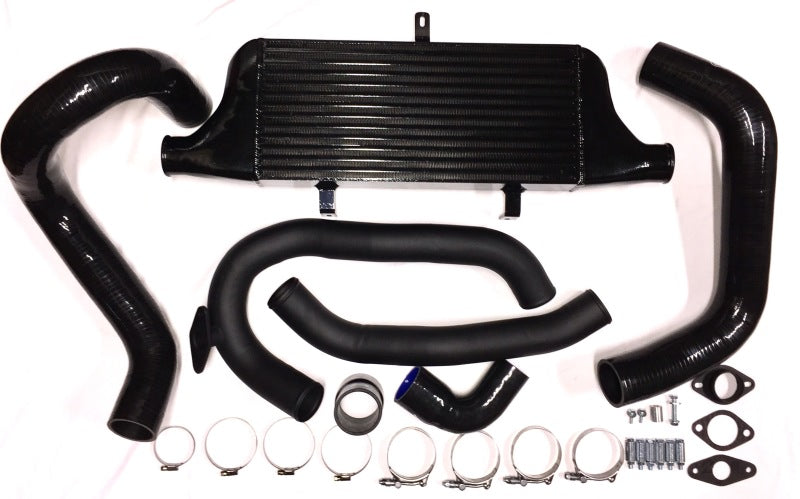 AVO Intercooler Front Mount Intercooler w/Black Piping - 08-14 Subaru WRX