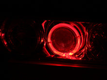 Load image into Gallery viewer, ANZO 1990-1993 Acura Integra Taillights Black w/ Halo