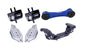 Torque Solution Engine/Trans/Blue Pitch Mount Kit w/ Mount Plates: 02-14 Subaru WRX / 04+ Subaru STi