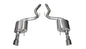 Corsa 2015 Ford Mustang GT 5.0 3in Axle Back Exhaust, Polish Dual 4.5in Tip *Sport*