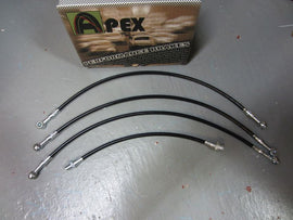 92-97 Subaru Alcyone SVX Apex Stainless Steel Braided Brake Lines