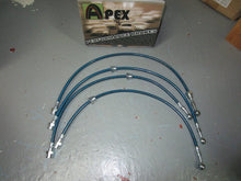 Load image into Gallery viewer, 92-97 Subaru Alcyone SVX Apex Stainless Steel Braided Brake Lines