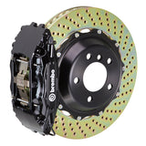 Brembo GT Kit 2-Piece Black Drilled 4 Piston 93-04 GS300/400/430, 91-00 LS300/400, 91-00 SC3