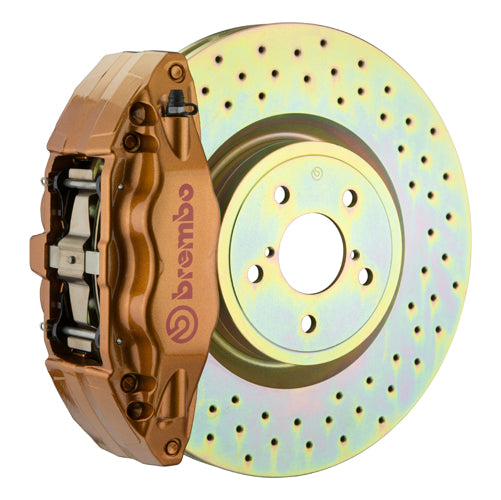 Brembo GT Kit Gold 02-07 Impreza / WRX, 10+ Legacy 2.5i