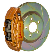 Load image into Gallery viewer, Brembo OE Gold Front Brake Kit (Slotted) - Subaru WRX 2002-2014