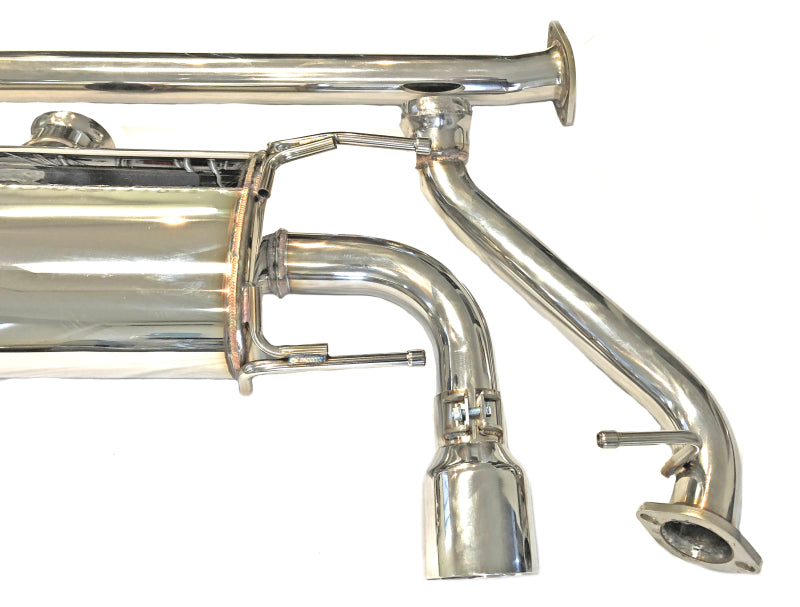 AVO 13+ Subaru BRZ / 13+ Scion FR-S Stainless Steel Cat Back Exhaust (Non Resonated)