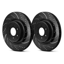 EBC Brakes 3GD Series Sport Dimpled/Slotted Front Brake Rotors - Subaru STI 2005-2017