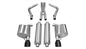 Corsa 11-13 Chrysler 300 R/T 5.7L V8 Black Xtreme Cat-Back Exhaust