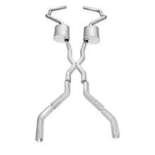Load image into Gallery viewer, Stainless Works Chevy Camaro 1967-69 Exhaust 3in Stainless with X-Pipe