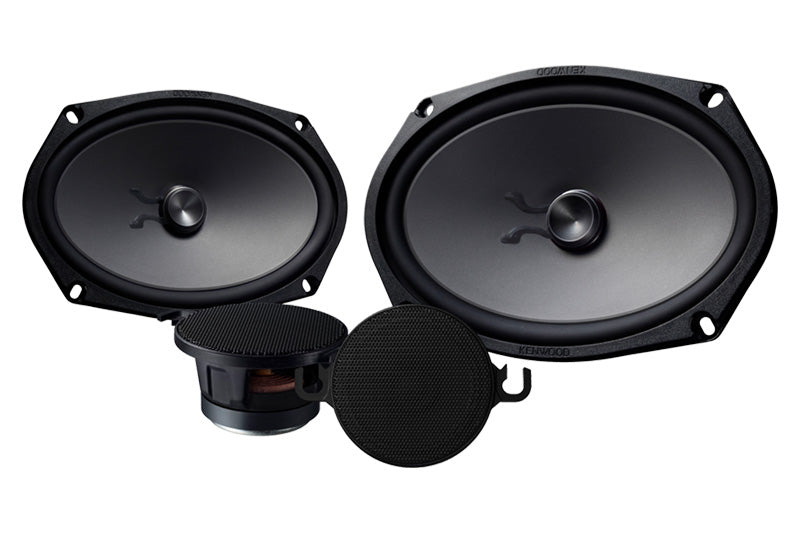 Kenwood eXcelon 6x9" + 2-3/4" Component Speaker System