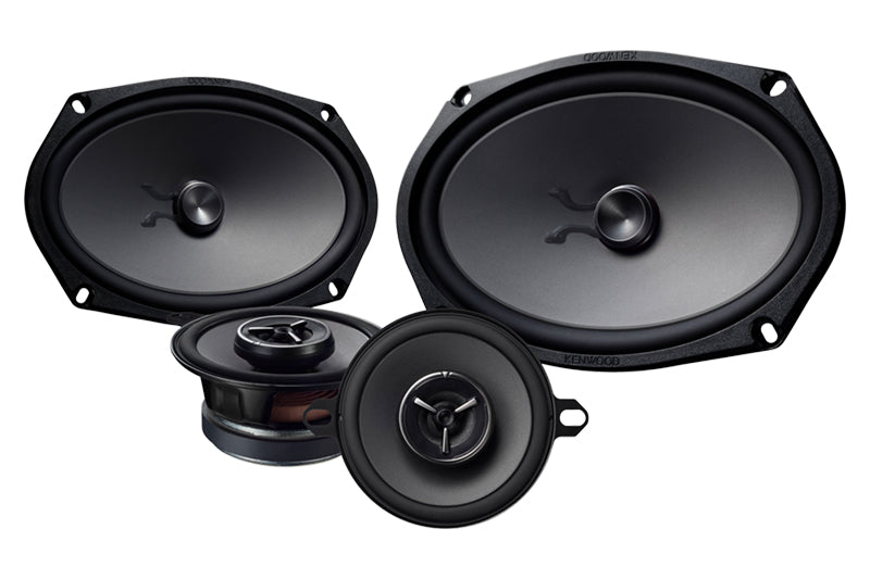 Kenwood eXcelon 6x9" + 3-1/2" Component Speaker System