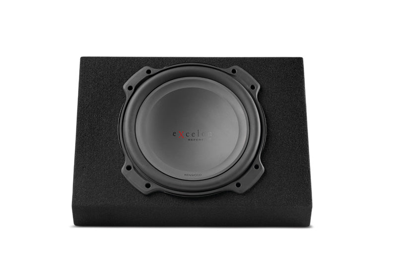 Kenwood eXcelon12" Oversized Subwoofer with Sealed Wedge Enclosure