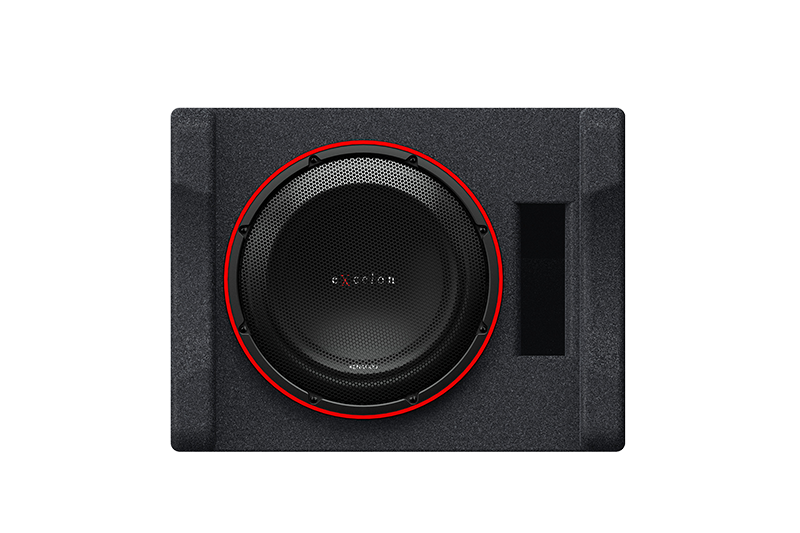Kenwood eXcelon 12" Preloaded High Power
Subwoofer Enclosure