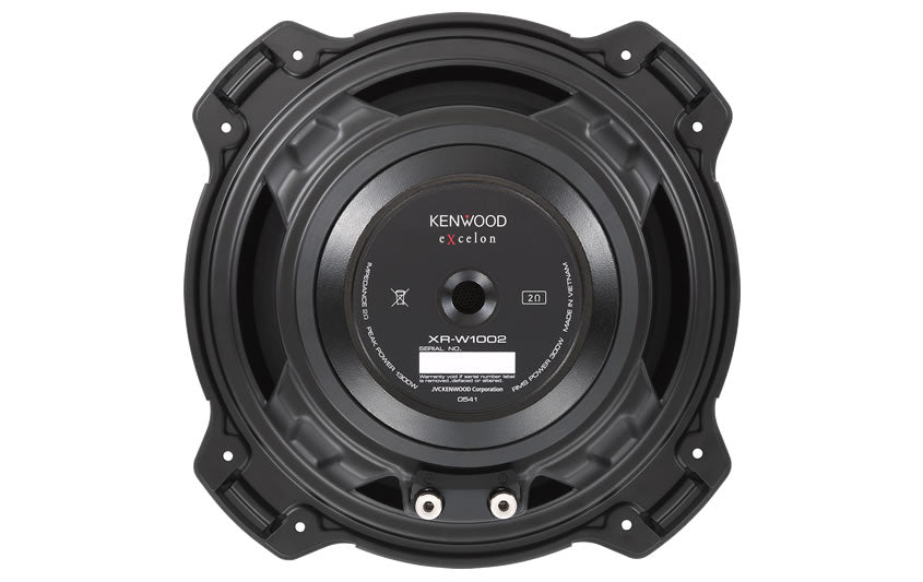 Kenwood eXcelon Reference 10" Oversized Subwoofer
