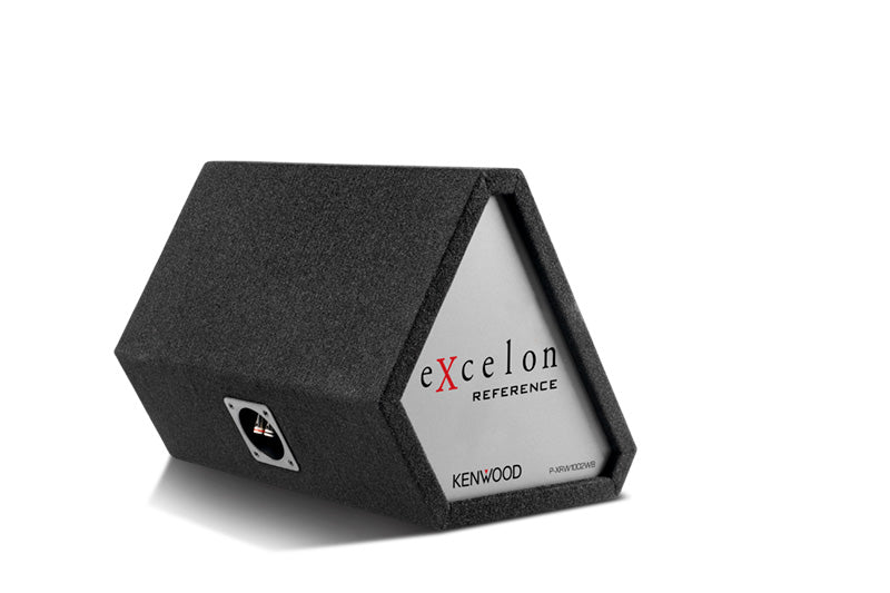 Kenwood eXcelon10" Oversized Subwoofer with Sealed Wedge Enclosure