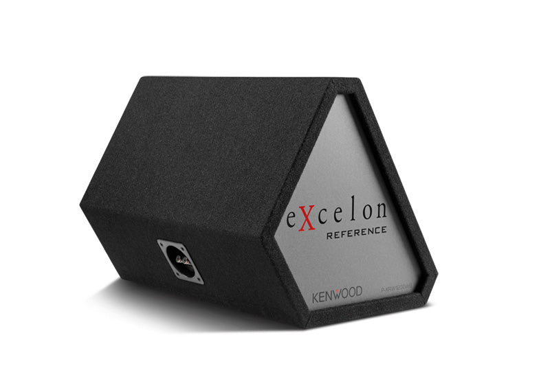 Kenwood eXcelon12" Oversized Subwoofer with Sealed Wedge Enclosure