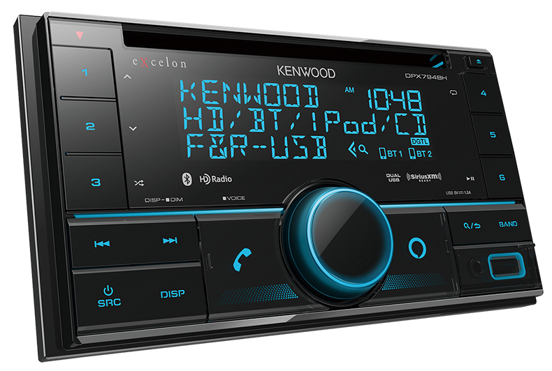 Kenwood eXcelon CD Receiver with Bluetooth