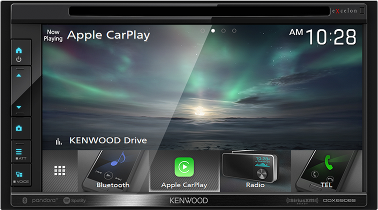 Kenwood eXcelon 6.8" WVGA Screen DVD Receiver