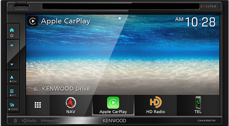 Kenwood eXcelon  6.8" WVGA Navigation/DVD Receiver