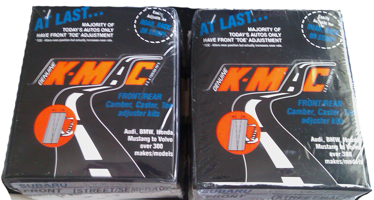 92-97 Subaru Alcyone SVX K-Mac FRONT Camber/Caster Plates (STAGE 3 FULL RACE)