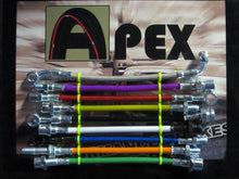 Load image into Gallery viewer, 92-97 Subaru Alcyone SVX Apex Stainless Steel Braided Brake Lines