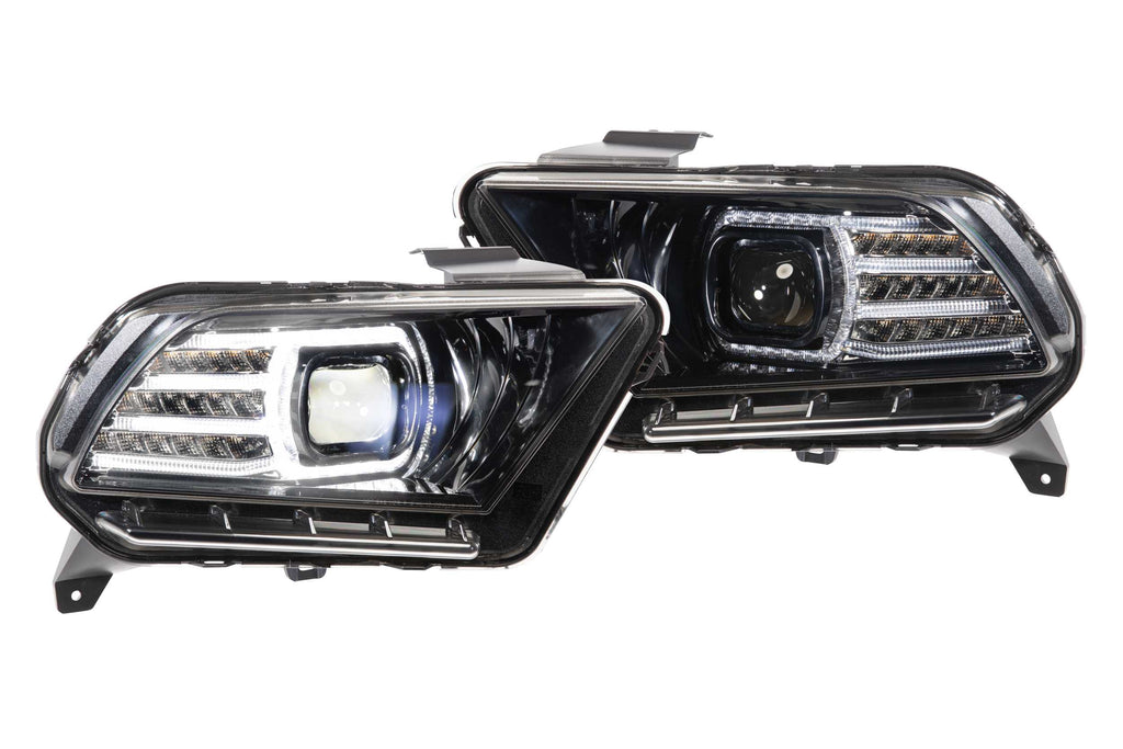 XB LED Heads: Ford Mustang (13-14) (Pair)