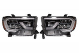 Toyota Sequoia (18+): OEM LED Heads (Black; Set)