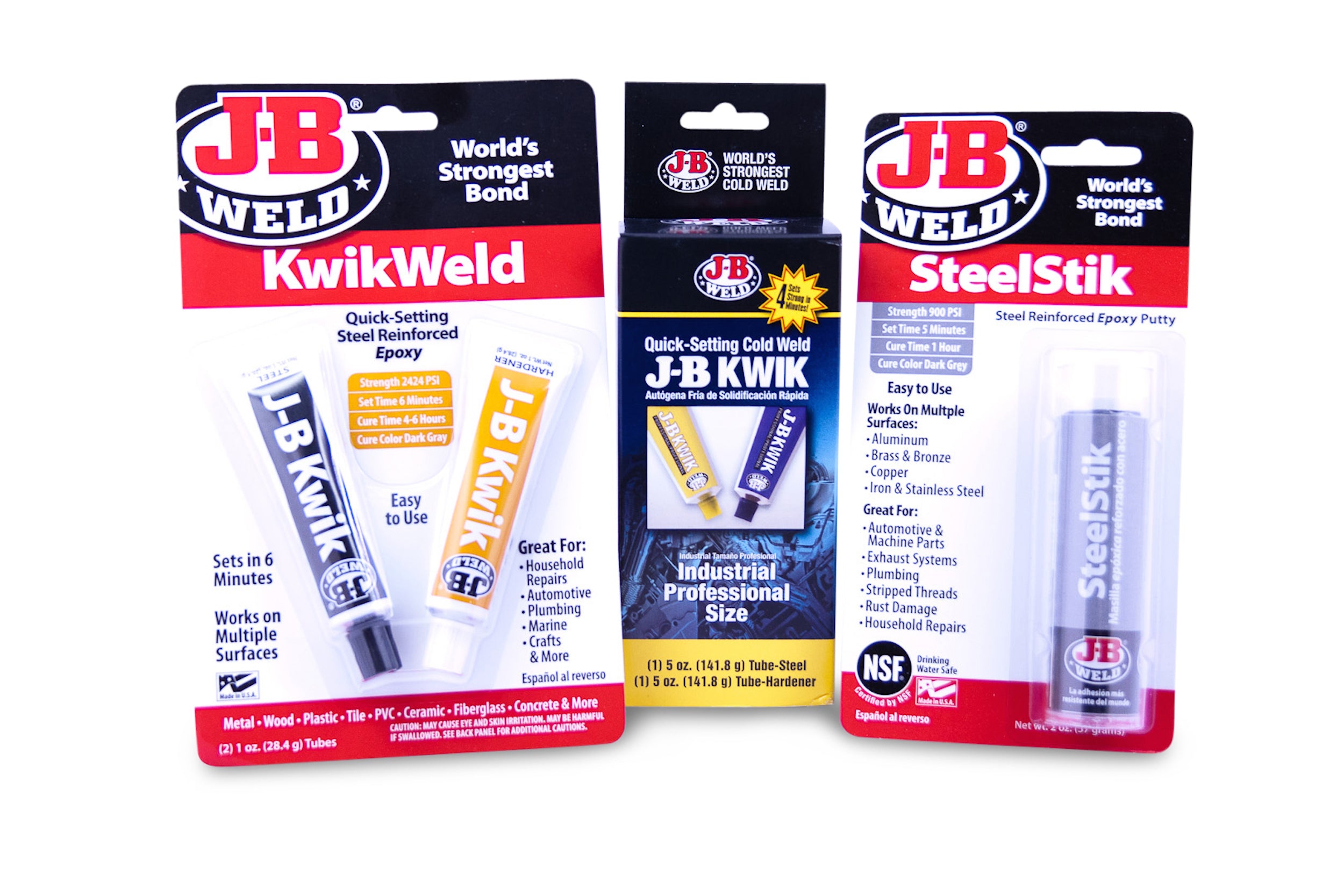 JBWeld Epoxy: Steel Stik