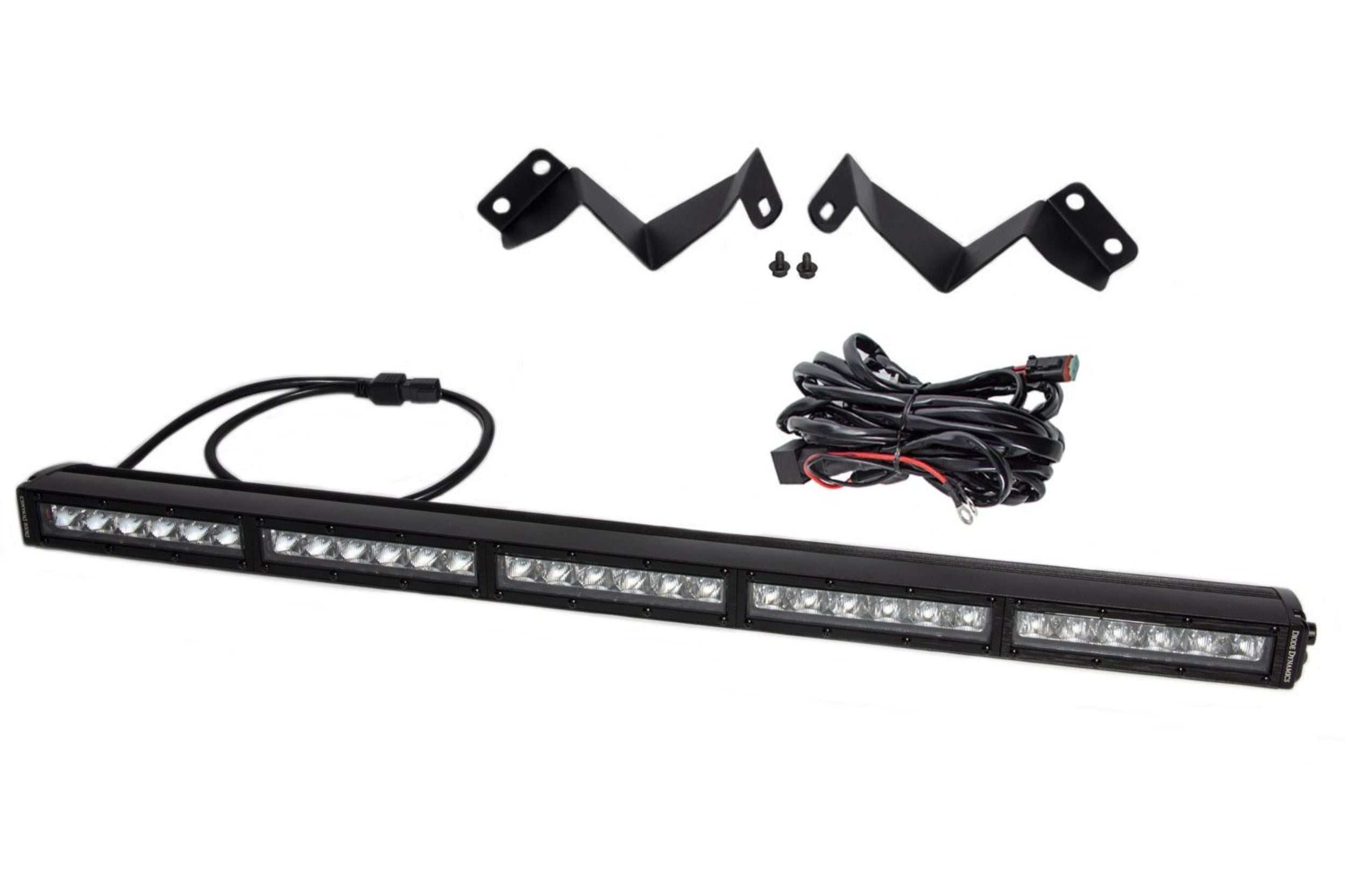 DD Grille Light Kit: Toyota Tacoma (16-20) (SS30 Bar / White / Flood Beam)