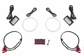 DD HD LED Halos: Set (70mm / White-Amber Switchback)