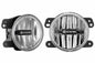 Gravity G4 Fogs: Wrangler JK (10-18) (Set / White)