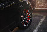 Profile Pixel Wheel Rings: 17in (Set; 5pc)