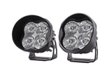 Diode Dynamics SS3 Sport LED Pods: (Round / White / Set / SAE Fog Beam)