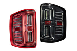 XB LED Tails: Chevrolet Silverado (14-18) (Pair / Smoked)