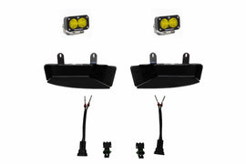 BD LED Fog Kit: Dodge Ram HD (19+) (S2 Sport / Amber)