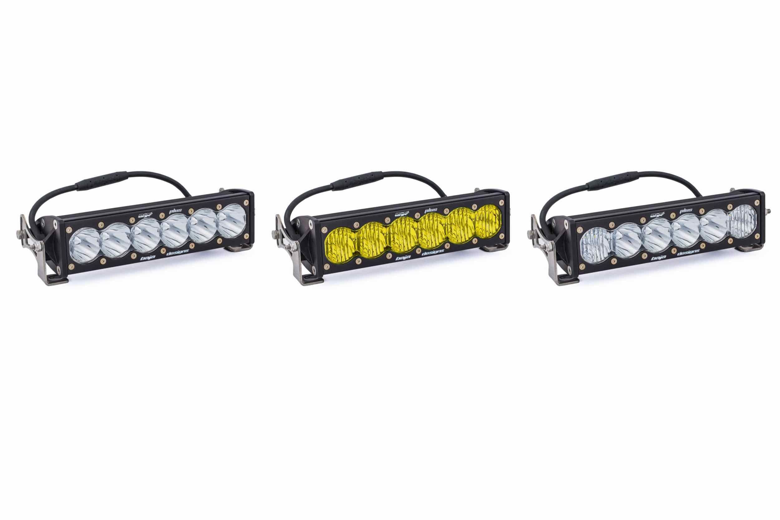 10in OnX6 LED Light Bar: (White / Wide+Driving Combo Beam)